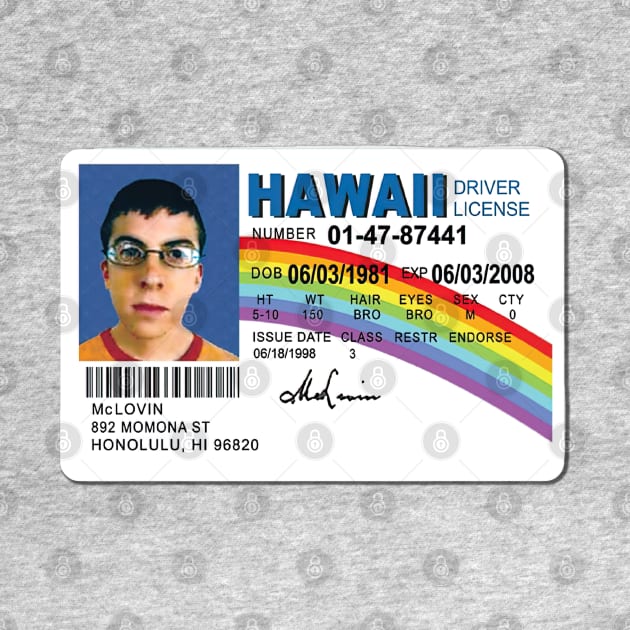 McLovin ID by tvshirts